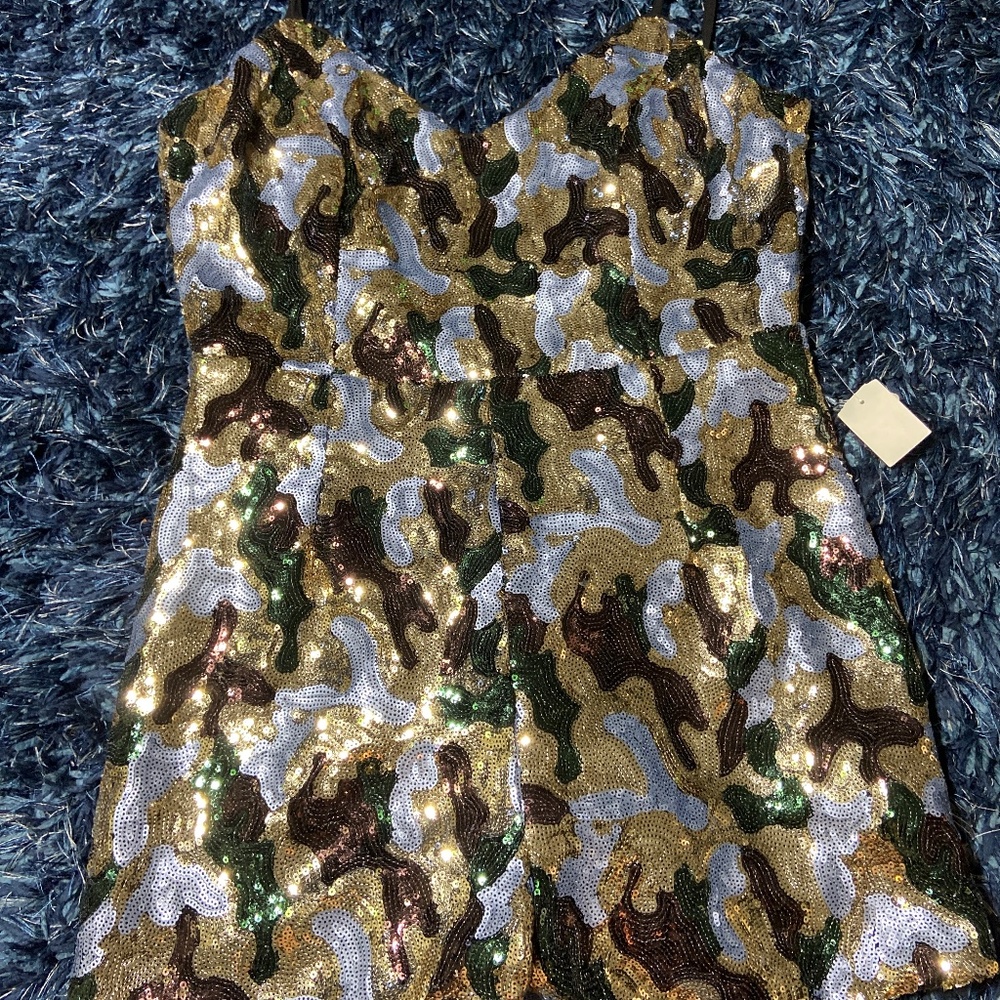 Sequins romper